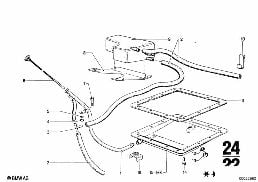 BW 65 OIL PAN/OIL FILL-IN TUBE