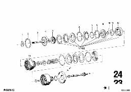 BW 65 FRONT CLUTCH