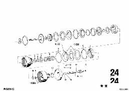 BW 65 REAR CLUTCH