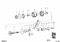 BW 65 PLANET WHEEL SET/OUTPUT