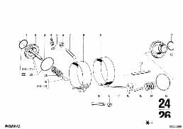 BW 65 BRAKE BANDS