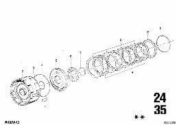 ZF 3HP22 BRAKE CLUTCH D
