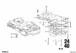 ชุดควบคุม ZF 3HP22 diagram for BMW 2500-3.3Li 3.0Si