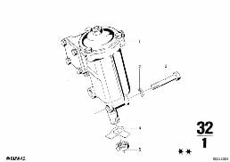STEERING GEAR diagram for BMW 2500-3.3Li 3.0Si