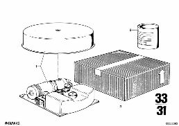 高度调节 diagram for BMW 2500-3.3Li 3.0Si