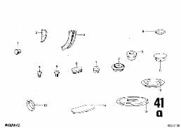 SEALING CAP/PLUG diagram for BMW 2500-3.3Li 2800