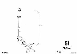 FLAG HOLDER diagram for BMW 2500-3.3Li 3.0Si
