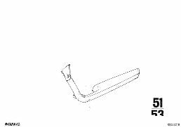 ARMREST, FRONT diagram for BMW 2500-3.3Li 3.0Si