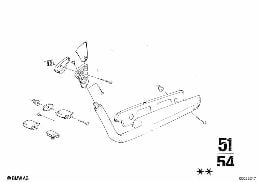 ARMREST, FRONT diagram for BMW 2500-3.3Li 3.0Si