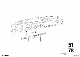 TRIM PANEL diagram for BMW 2500-3.3Li 3.0Si