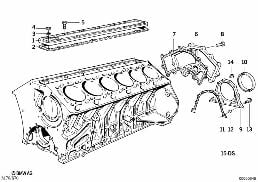 ENGINE BLOCK MOUNTING PARTS