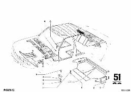 TRIM PANEL diagram for BMW 2500-3.3Li 3.0Si