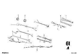 CABLE HARNESS diagram for BMW 2500-3.3Li 2800