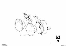 HEADLIGHT diagram for BMW 2500-3.3Li 3.0S