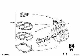 AIR CONDITIONING diagram for BMW 2500-3.3Li 2800