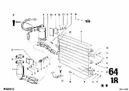 AIR CONDITIONING diagram for BMW 2500-3.3Li 2800