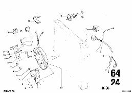 AIR CONDITIONING diagram for BMW 2500-3.3Li 2800