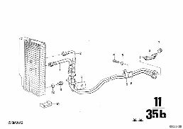 RADIATOR diagram for BMW 2500-3.3Li 2500