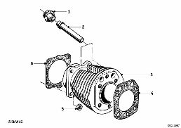 CYLINDER diagram for BMW 700