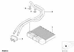 HEATER RADIATOR AIR CONDITIONING diagram for BMW 3 Series E46 318i