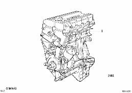 传动机构 diagram for BMW 3 Series E36 318i