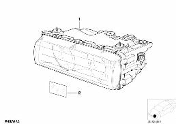 HEADLIGHT diagram for BMW 7 Series E38 740i