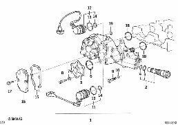 氣缸蓋 Vanos diagram for BMW 3 Series E36 M3