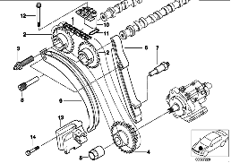 TIMING GEAR TIMING CHAIN TOP
