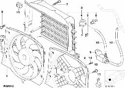 FAN HOUSING, MOUNTING PARTS