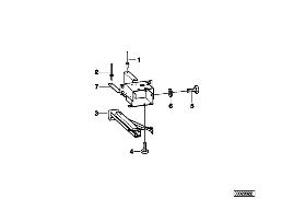 TRAILER, INDIVIDUAL PARTS, REAR SUPPORT