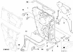 链条箱壳体 diagram for BMW 3 Series E36 318i