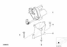 THROTTLE ACTUATOR diagram for BMW 5 Series E39 M5