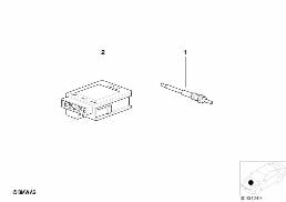 Instalacja świec żarowych diagram for BMW 5 Series E39 525d