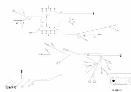 ENGINE WIRING HARNESS diagram for BMW 5 Series E39 540i