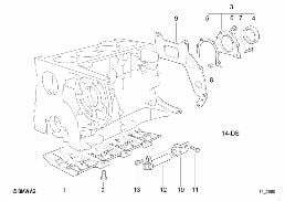 ENGINE BLOCK MOUNTING PARTS