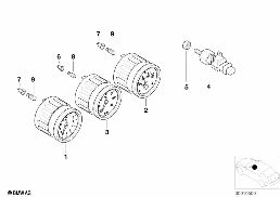 ADDITIONAL INFORMATION INSTRUMENTS diagram for BMW Z3 E36 M