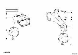 ENGINE SUSPENSION / DAMPER