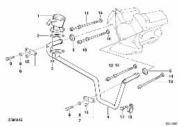 EMISSION CONTROL-AIR PUMP diagram for BMW 7 Series E38 730iL
