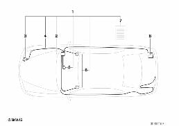 ALARM SYSTEM diagram for BMW 3 Series E36 M3