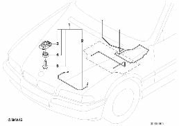 MARTEN REPELLER diagram for BMW 7 Series E38 740i