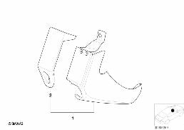 TELEPHONE CONSOLE diagram for BMW 3 Series E46 318i