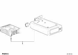 CD CHANGER diagram for BMW 7 Series E38 740i