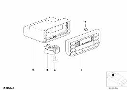 AUTOMATIC AIR CONDITIONING CONTROL diagram for BMW 3 Series E36 323i