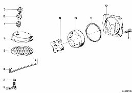 SINGLE PARTS FOR OIL PUMP