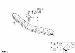 CARRIER, FRONT diagram for BMW 3 Series E36 323i