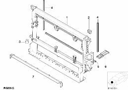 Kaseta z chłodzeniem diagram for BMW 5 Series E39 520d