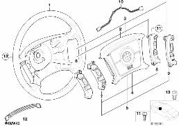 STEERING WHEEL AIRBAG-SMART MULTIFUNCT.