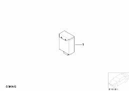 Různé řídicí jednotky diagram for BMW Z3 E36 2.8