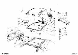 Baur Top Cabriolet diagram for BMW 3 Series E30 318is