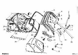 Baur Top Cabriolet diagram for BMW 3 Series E30 318is